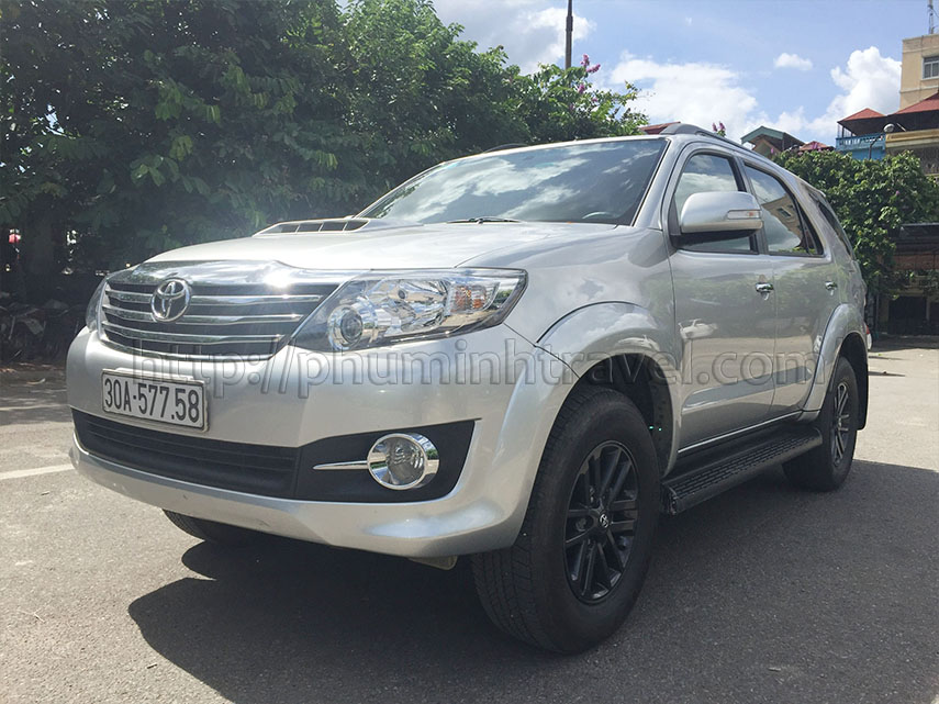 Cho thuê xe Fortuner tháng giá rẻ 7 chỗ tại Hà Nội