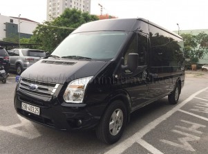 Cho thuê xe 16 chỗ Ford Transit đen